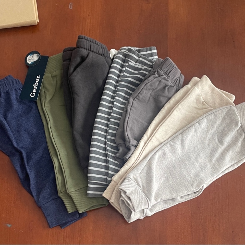 3-6m Pant Bundle - Sweatpants & Joggers